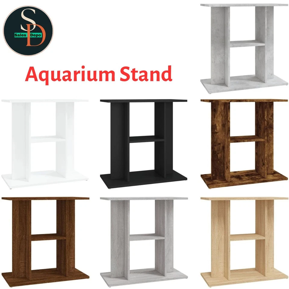 Aquarium Stand Fish Tank Stand Cabinet Aquarium Base Engineered Wood VidaXL