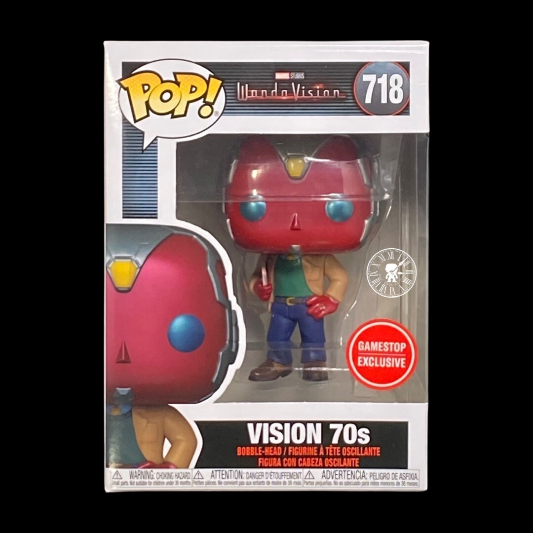 ベティブープ　funko vision Amazon.com: Funko Pop! Marvel Wandavision 70s Vision Exclusive