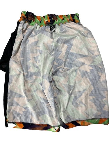 VINTAGE AIR JORDAN VII RETRO 7 "HARE" BASKETBALL SHORTS BLACK 642594-013 - Picture 3 of 9