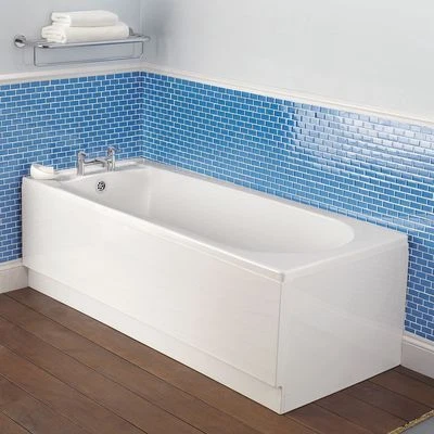 Trojan Bathroom White Acrylic 1700mm x 510mm Standard Bath Front Side Panel