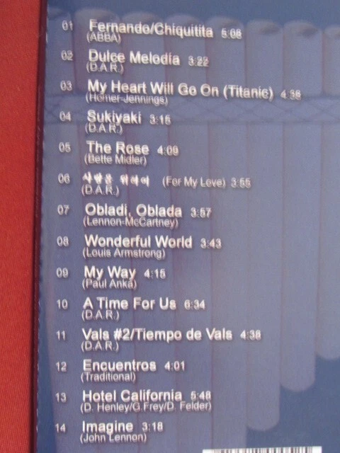 JOSELO INKA SHOW FOREVER IN MY HEART CD ABBA BEATLES EAGLES LENNON MIDLER COVERS - Image 4 of 4