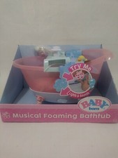 baby born musical foaming bathtub