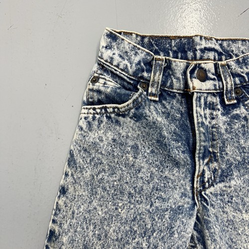 Vintage 90s Levis 550 Regular Slim Fit Tapered Leg Orange Tab Kids Youth Size 8 - Picture 3 of 13