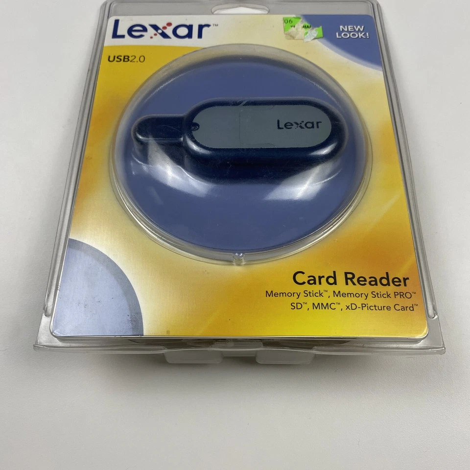 Lexar Media USB 2.0 Multi-Card Reader FREE SHIPPING New Sealed - Image 3 of 4