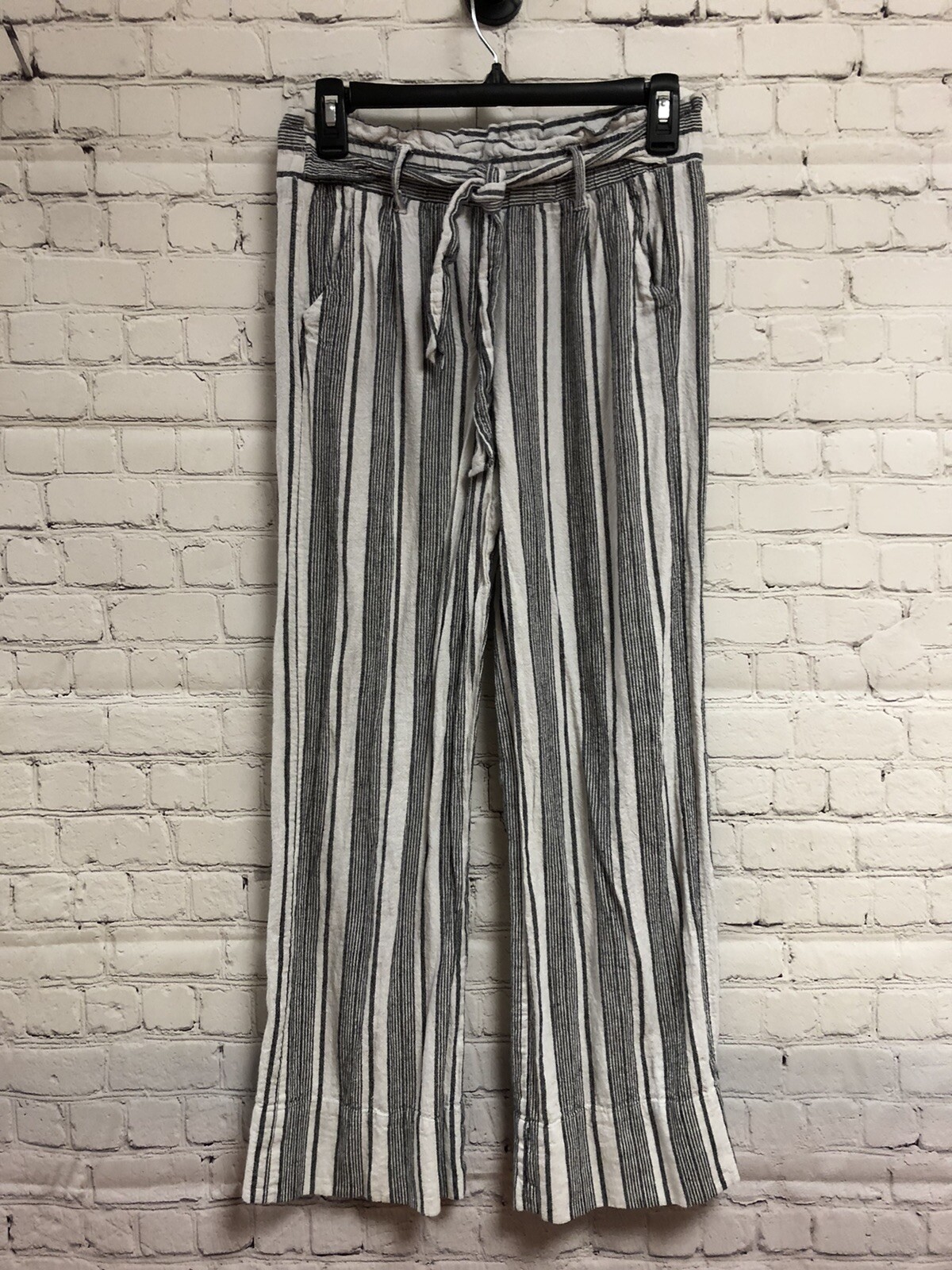 Jolt Small Wide Leg Linen \u0026 Rayon Pants 