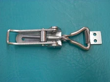  1 Exposed Adjustable Draw Latch Galvanized Steel Catch Quick Lock 13435A63