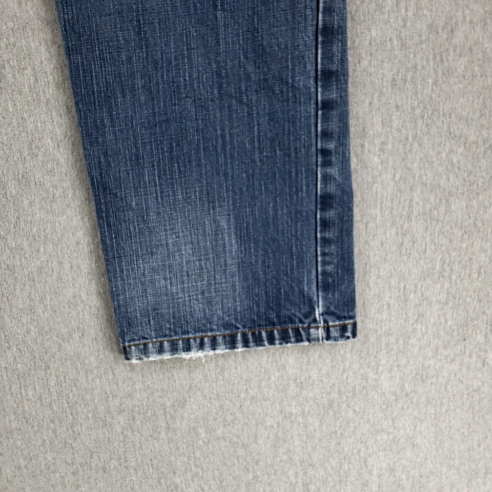 Vintage Hurley 30 Short Jeans Straight Leg Classic Retro 100% Cotton Denim Y2K - Image 3 of 4