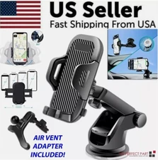 360° Universal Mount Holder Car Stand Windshield For Mobile Cell Phone GPS Video