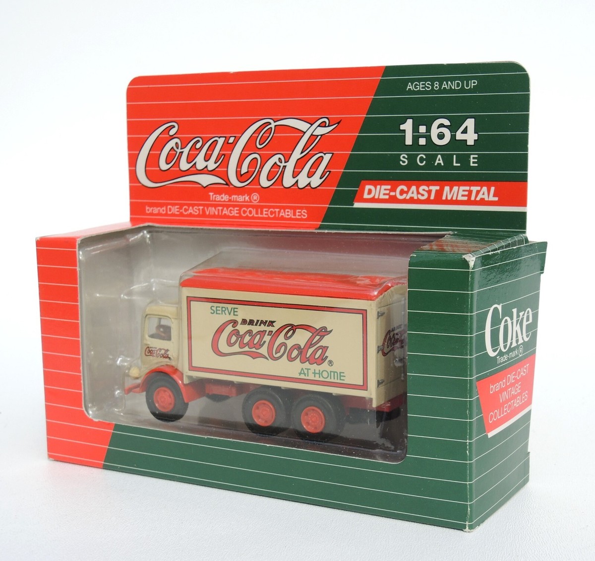 very nice Coca Cola 1/64 diecast Mack CJ city delivery truck made