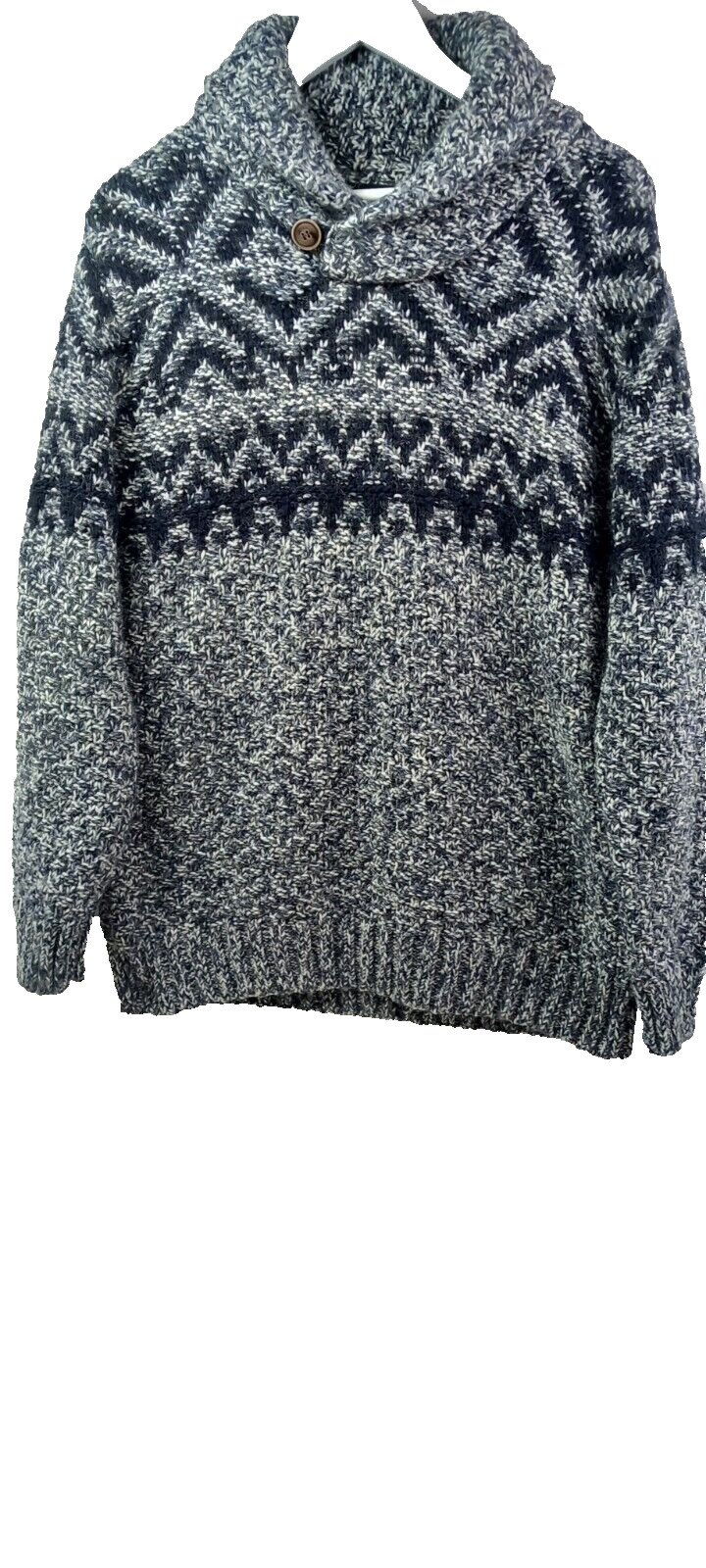 Men's Good Quality "SPRINGFIELD", Lambs Wool Blend Jumper- Size XL Chest 48"