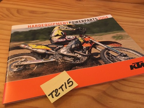 KTM Hardequipment Powerparts 2004 Catálogo Accesorio Moto Catálogo Prospecto