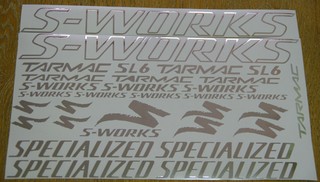 specialized tarmac decals