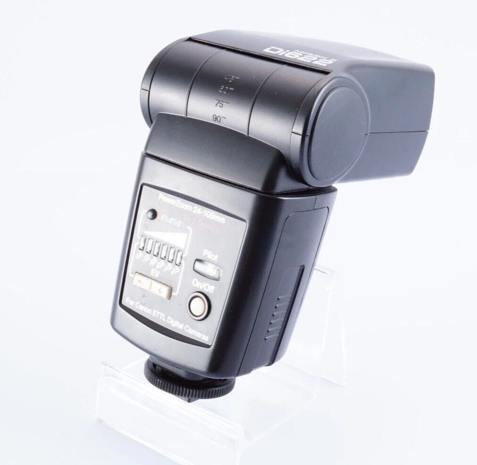 NEAR MINT Nissin MARK II Di622 Speedlite Shoe Mount Flash For Canon From JAPAN - Image 3 of 4