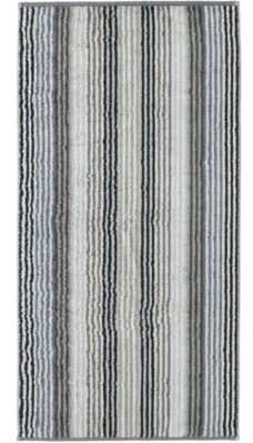 Cawö Handtuchserie Unique Streifen 944-77 anthrazit Handtuch Duschtuch