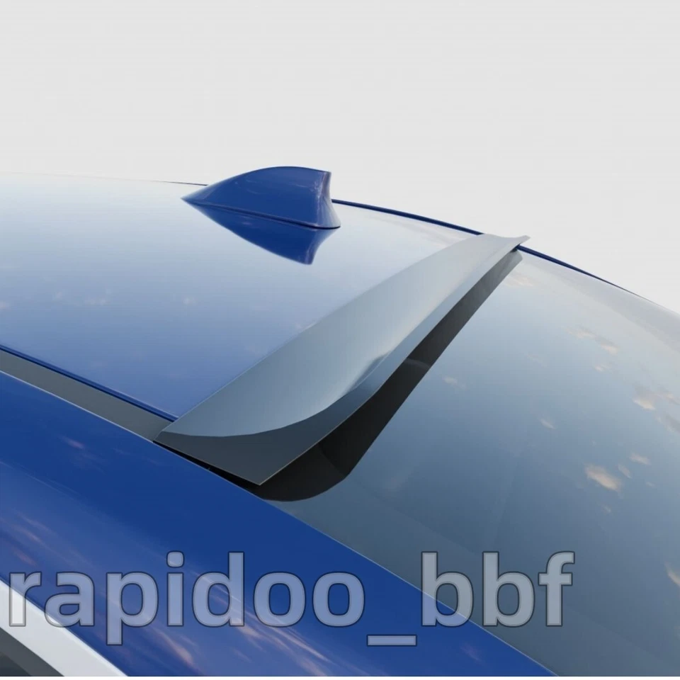 FOR 17-20 LINCOLN CONTINENTAL LOWER KICK DUCKTAIL STYLE REAR WINDOW ROOF SPOILER - Image 4 of 4
