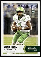2016 Panini Classics Vernon Adams Jr. Rookie G44 Oregon Ducks #284
