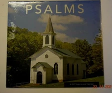 2022-2023 (4 Months), INSPIRATIONAL CAPENDAR: "PSALMS," Monthly Scripture, New 