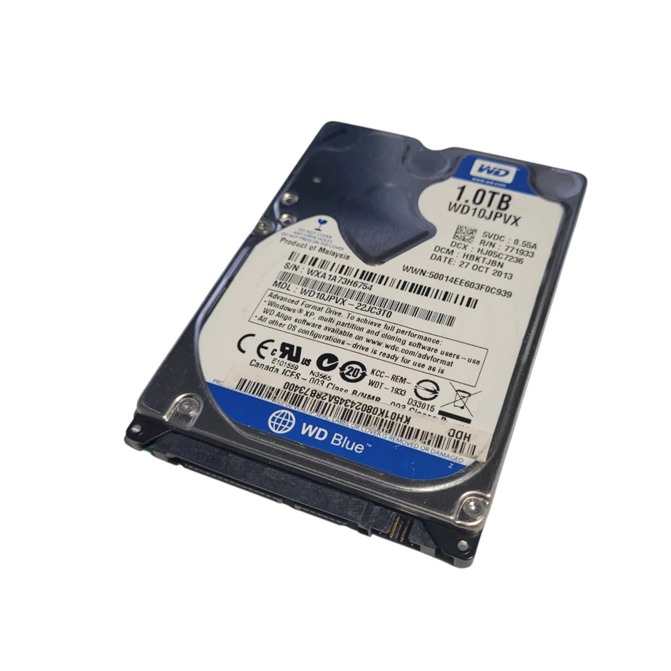 Western Digital WD10JPVX 1 TB SATA III 5400 RPM 2,5 Zoll Notebook Festplatte PS4