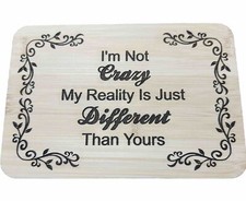 Laser Engraved Handmade Wooden Home Decor.