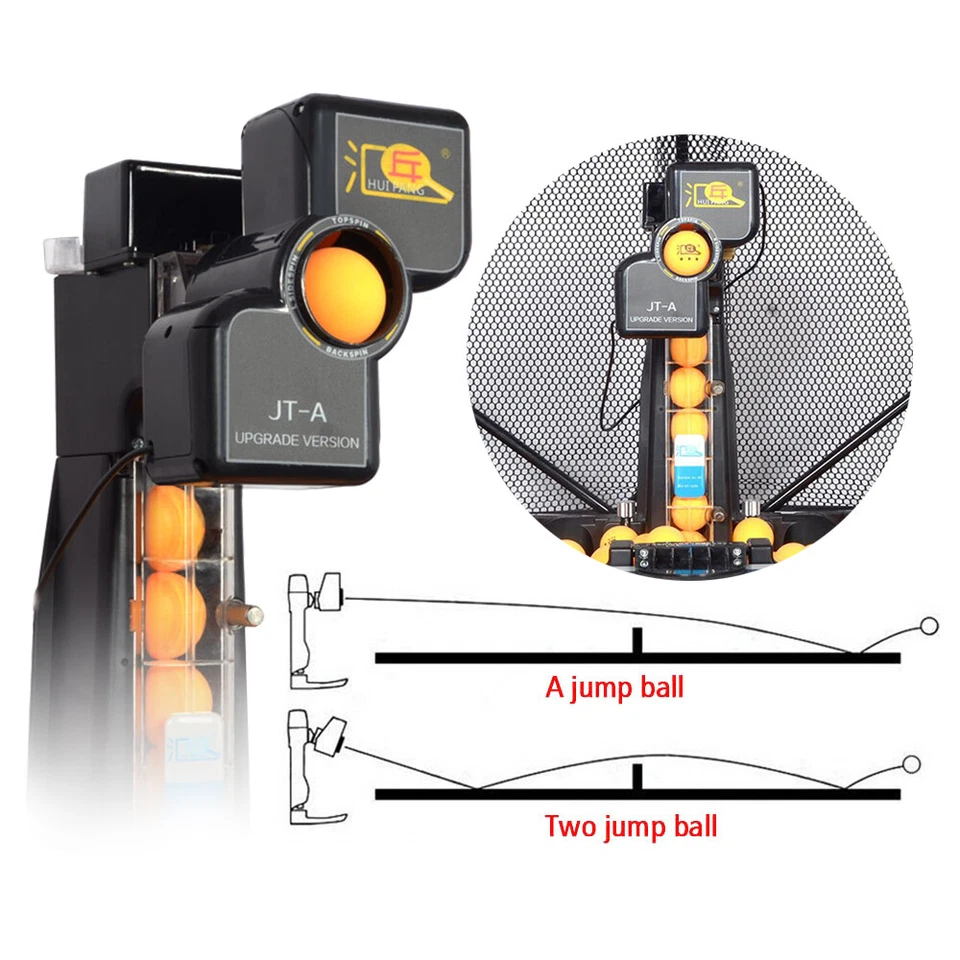 Робот для настольного тенниса автоматический пинг-понг мяч машина практика переработка с сеткой - Изображение 3 из 4