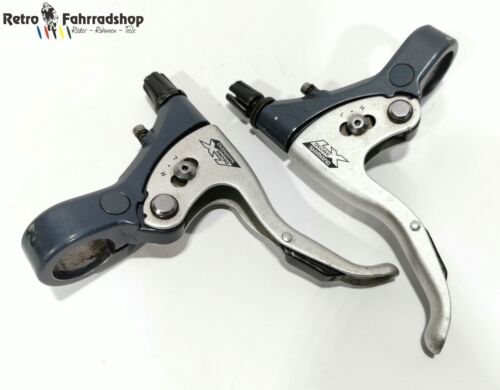 Shimano Deore LX BL-M570 V-Brake Brake Lever Cult year 1999 Youngtimer Grey/Silver-