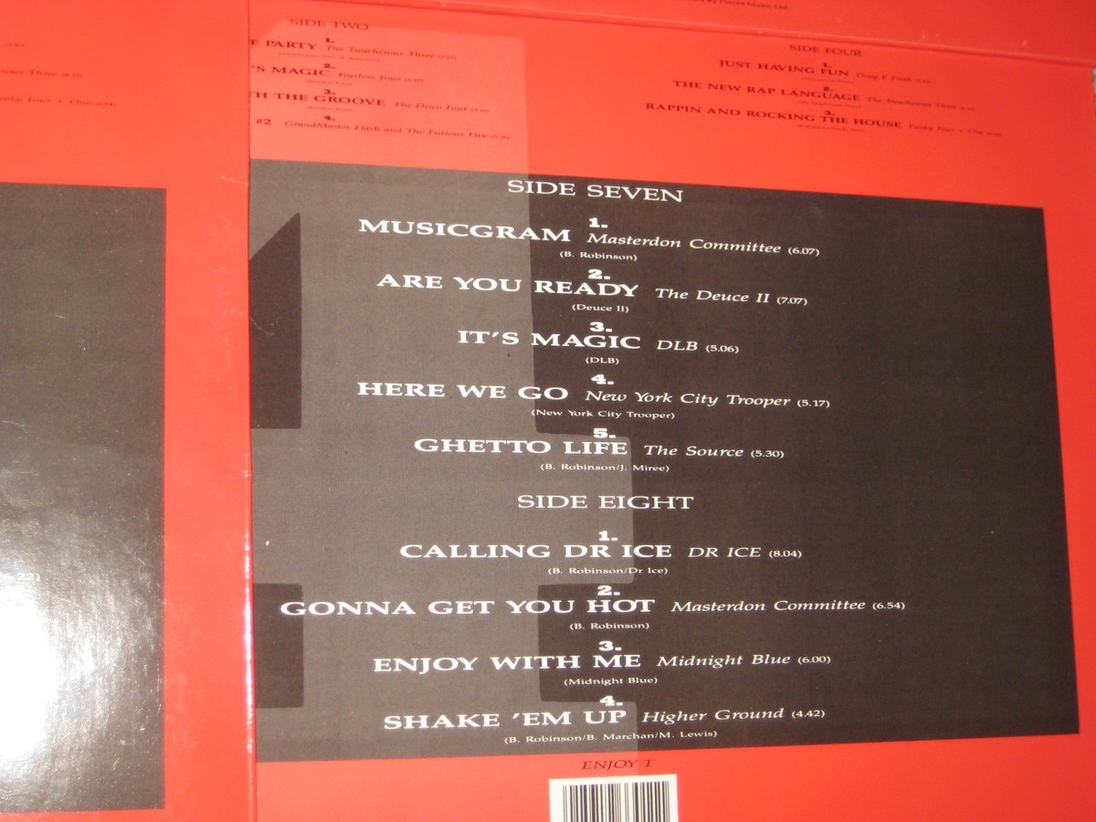 THE ENJOY! STORY 4枚LPセットOld School