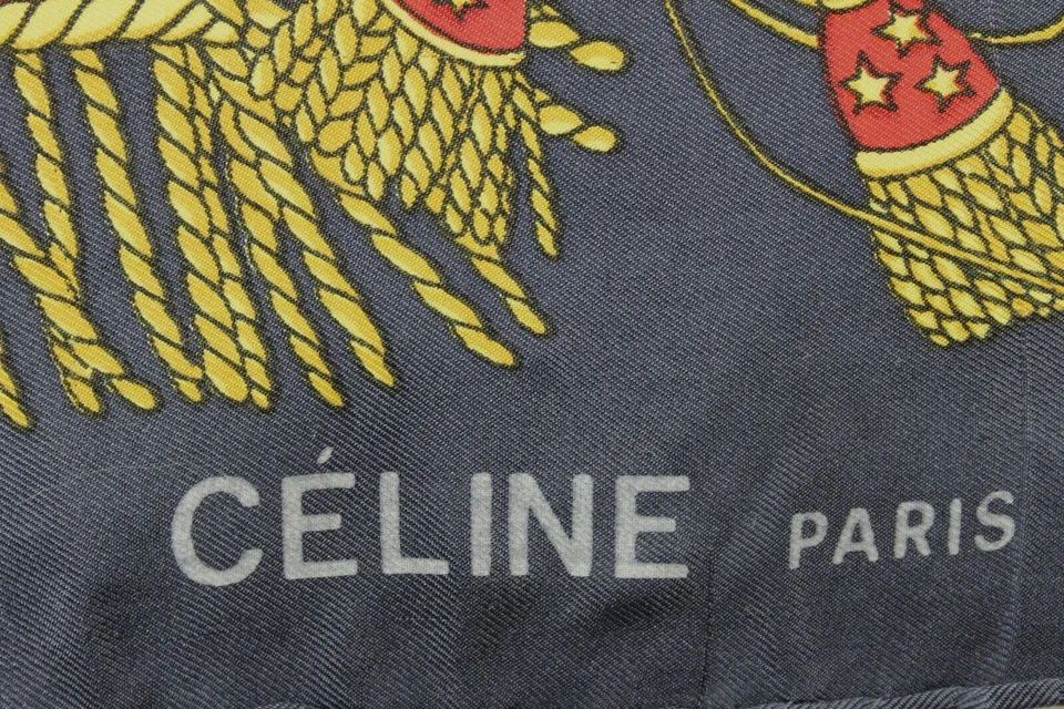 Подлинный винтажный шарф «CELINE» - Изображение 2 из 4