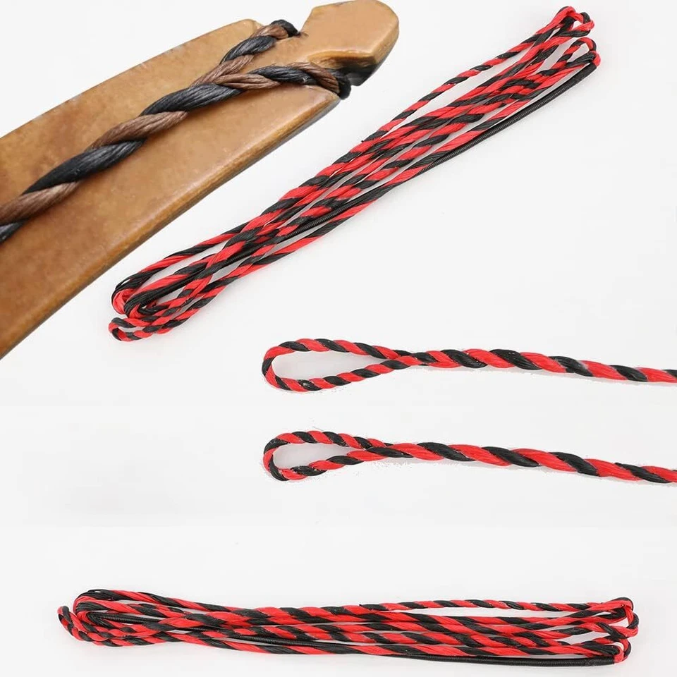 Flemish Twist Bowstring 55" 57" Recurve Bow Longbow Archery Replacement Strings - Image 4 of 4