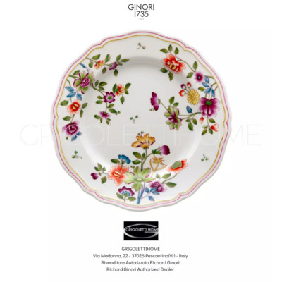 Richard Ginori - Koreanischer Großherzog - flacher Teller 26,5 cm / Zoll 10,43