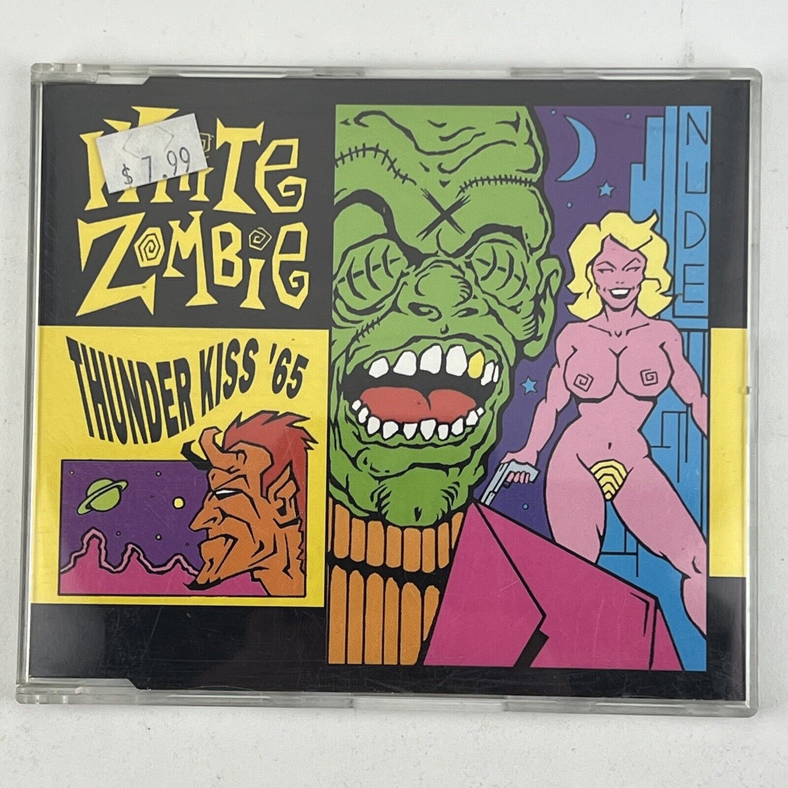 White Zombie – Thunder Kiss '65 - 1993 Geffen Records – GED21855 - France