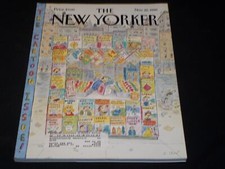 1999 NOVEMBER 22 THE NEW YORKER MAGAZINE - NICE ILLUSTRATED COVER - NY 224