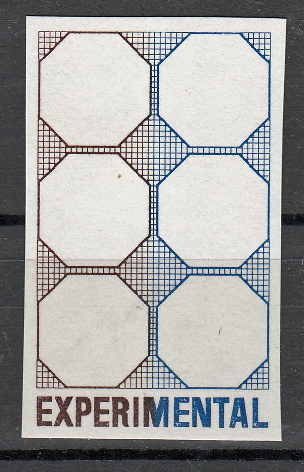 Probedruck Test Stamp Specimen TD 118  Experimental - Bild 1 von 1