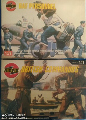 2 Box 1/72 , Airfix RAF and Royal Army Commando | eBay Australia