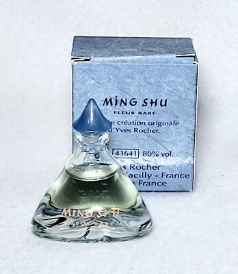 Yves Rocher Ming Shu Fleur Rare Eau de Toilette TRAVEL SIZE 0.25 oz NEW Disc
