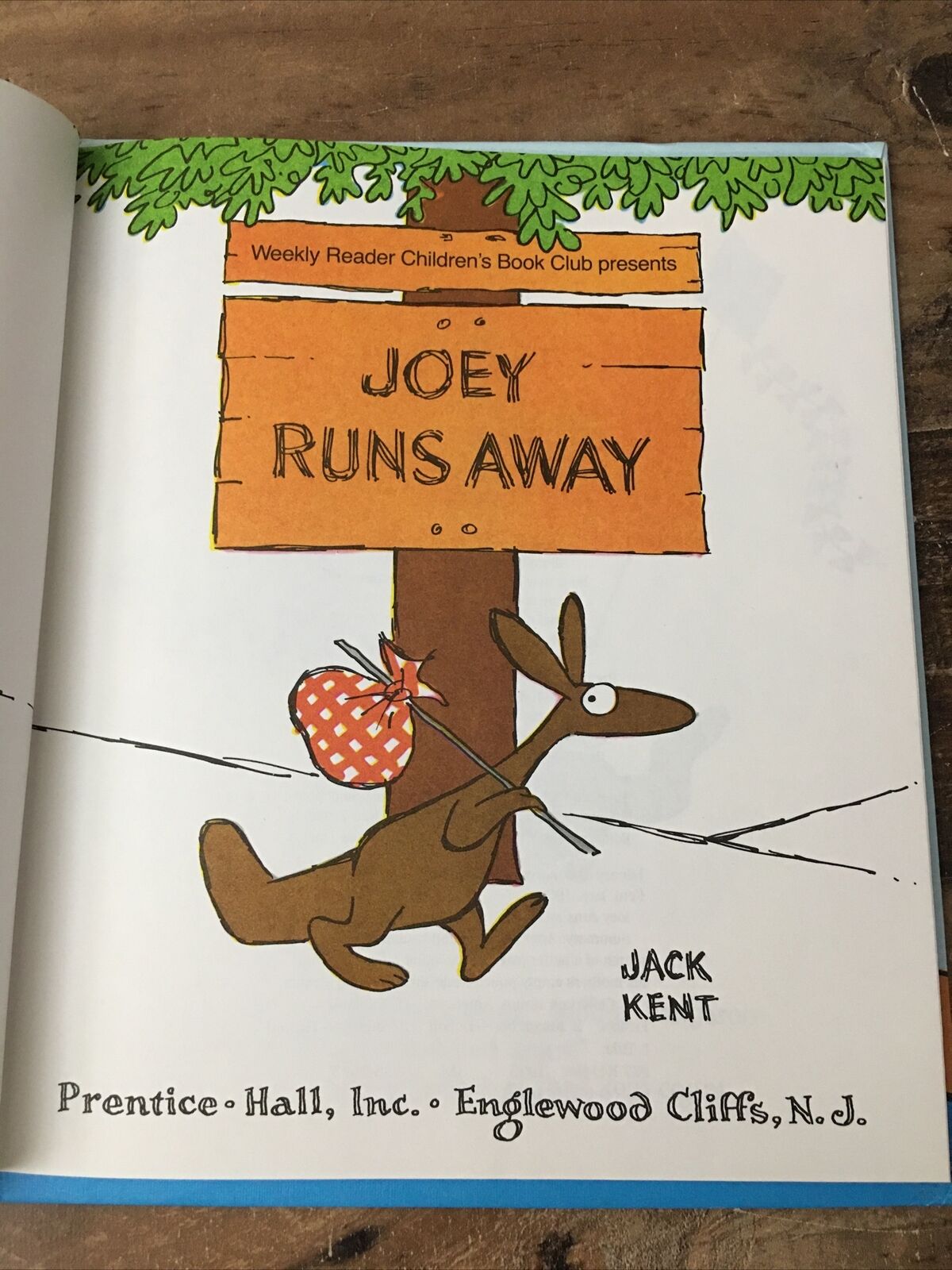 Joey Runs Away by Jack Kent, VINTAGE 1985 | eBay