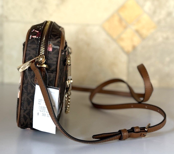 Michael Kors Jet Set Women's Crossbody Bag Medium - Brown