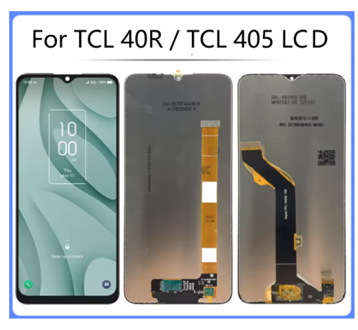 For TCL 40R LCD 40 R 5G T771K 408 405 LCD Screen Display Touch