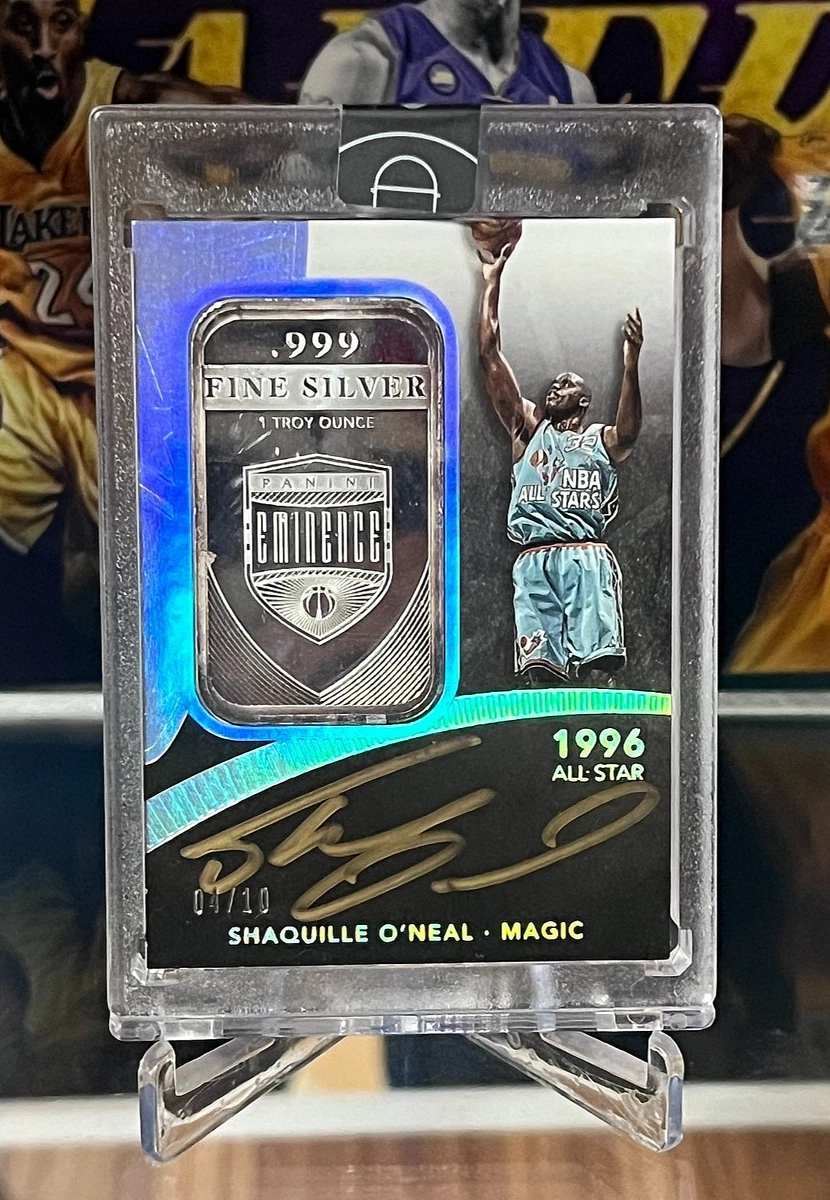 その他 Crown e SHAQUILLE O'NEAL AUTO Panini Shaquille O'Neal Basketball Autographed Sports Trading