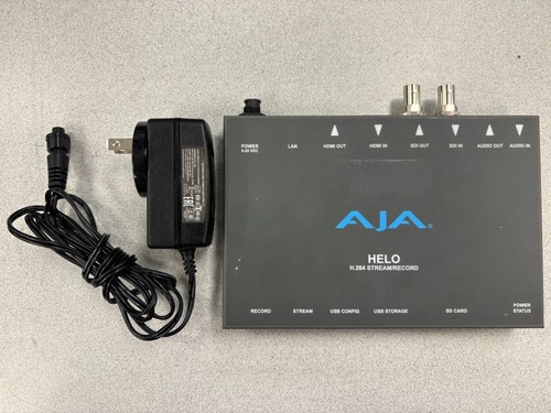 AJA HELO H.264 STREAM/RECORD ENCODERS SINGLES
