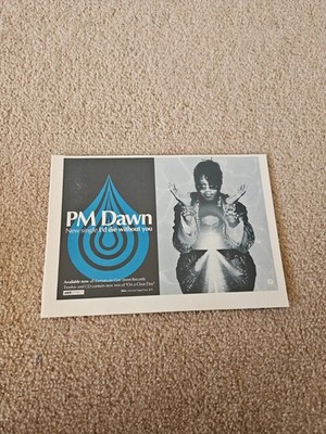 TBOOKM19 MAGAZINWERBUNG 5X8'' PM DAWN - ICH WÜRDE OHNE DICH STERBEN 