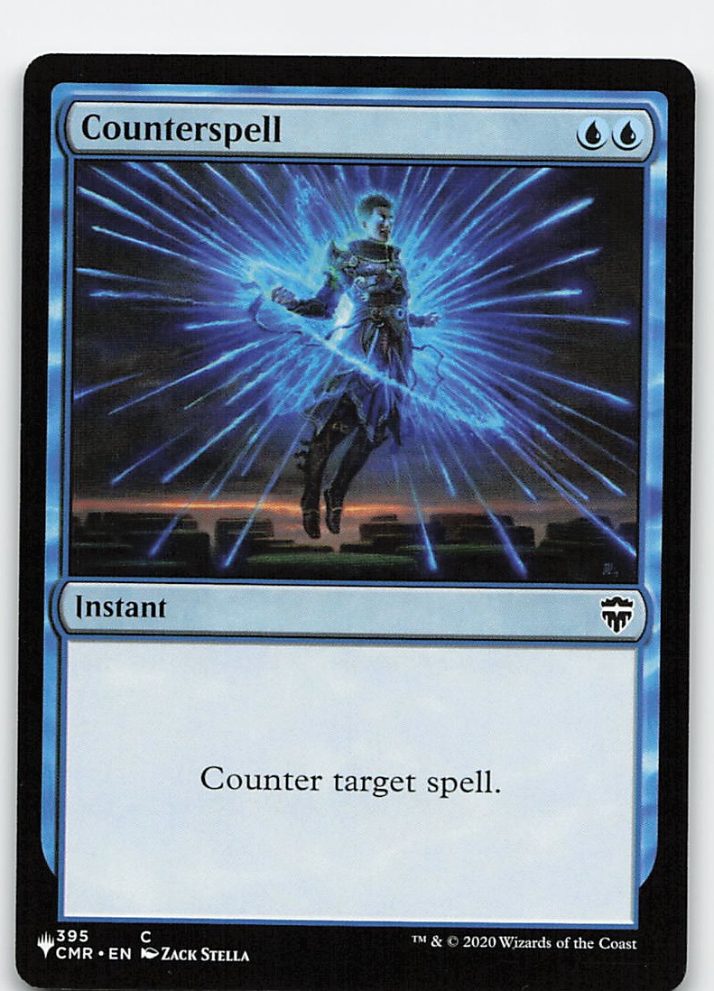 Magic: The Gathering Counterspell Commander Legends 395 NM
