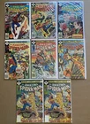 Lot of 8 Amazing Spider-Man 30-Cent Whitman Edition #167 168 169 170 171 172 173