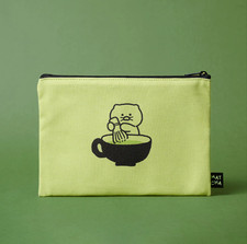 Kakao Friends Choonsik Matcha Choon Pouch Make-up Stationery Mini Bag Case
