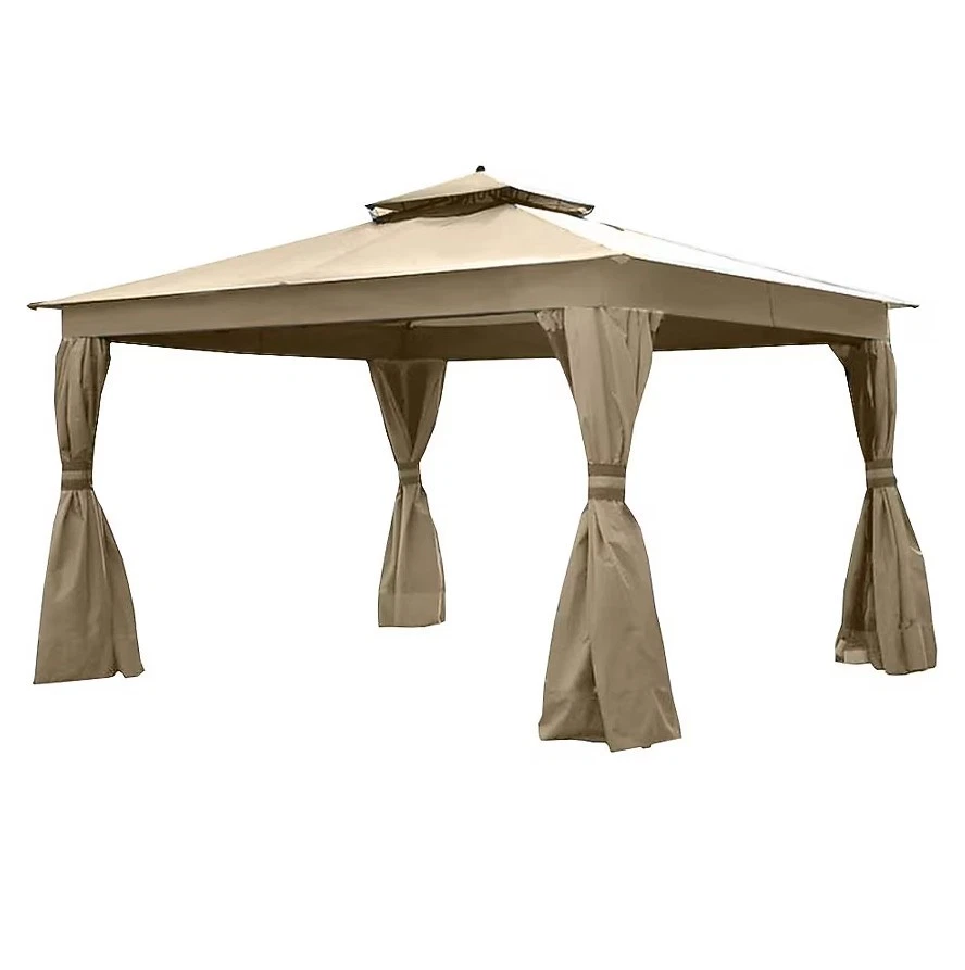 VIDAXL - Copertura Superiore Per Gazebo A 2 Strati 310g / m² 4x3m Talpa