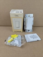 Lutron DIVA DV-600P-WH SP Incandescent 600W Preset Dimmer