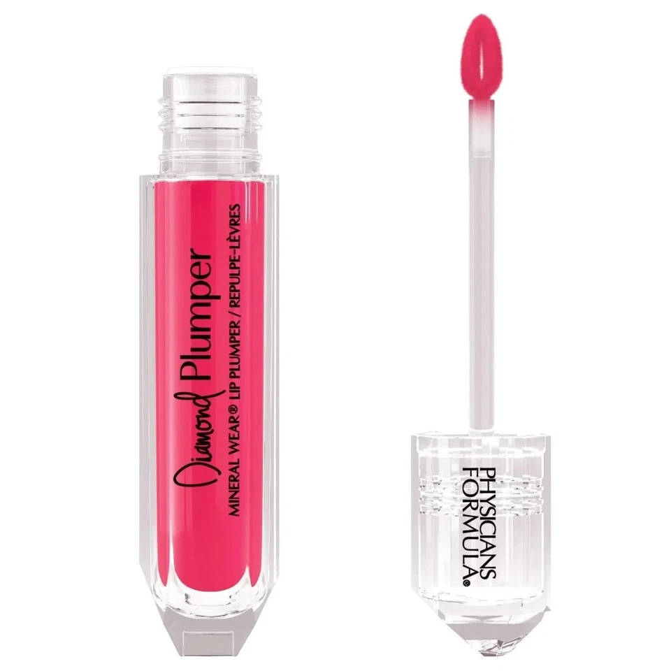 Physicians Formula Mineral Wear Diamond Lip Plumper pink radiant cut 0.17oz - Image 4 of 4