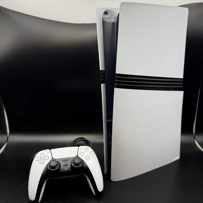 Sony Playstation 5 PS5 PRO 2TB Console CFI-7019 w/ Controller + Cords TESTED