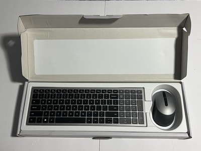 Dell Multi-Device Wireless Keyboard and Mouse Combo KM7120W-GY-US Bluetooth