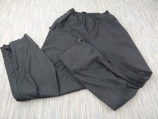 Adidas Track Pants Mens Medium Black Zip Leg Vintage Climashell Storm Retro 2003