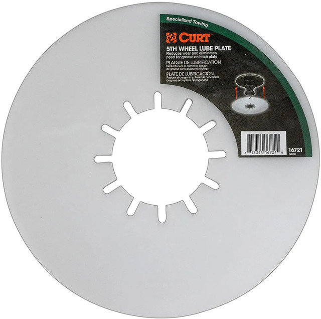 CURT 16721 10-Inch Fifth-Wheel Lube Plate